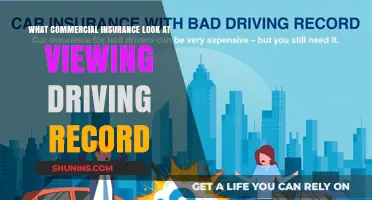 Driving Records: Commercial Insurance's Key Focus