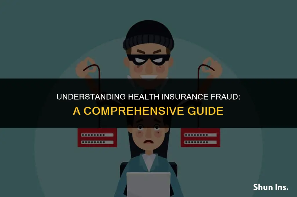 what constitutes health insurance fraud
