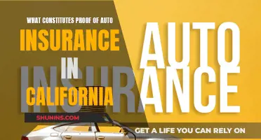 Auto Insurance Proof: What California Drivers Need to Know