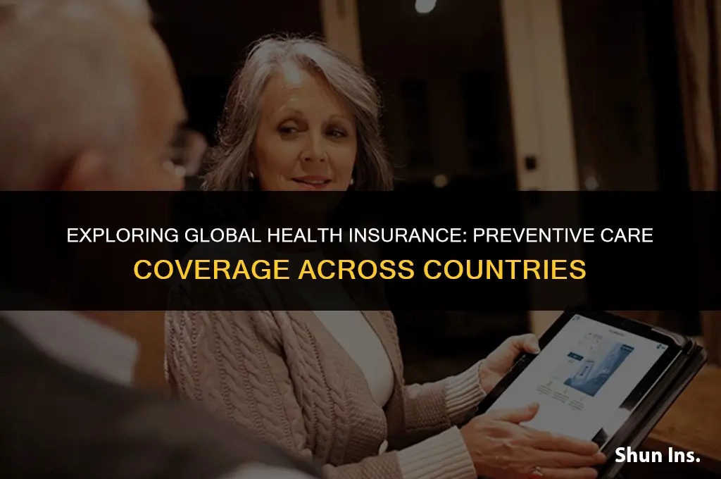 what countries health insurance cover preventive