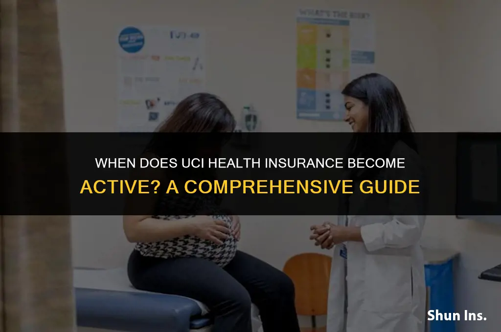 what date is uci health insurance active