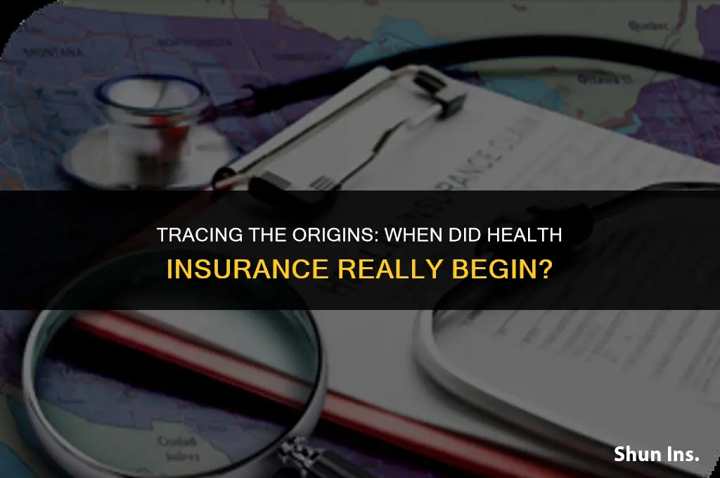 what decade did health insurance begin