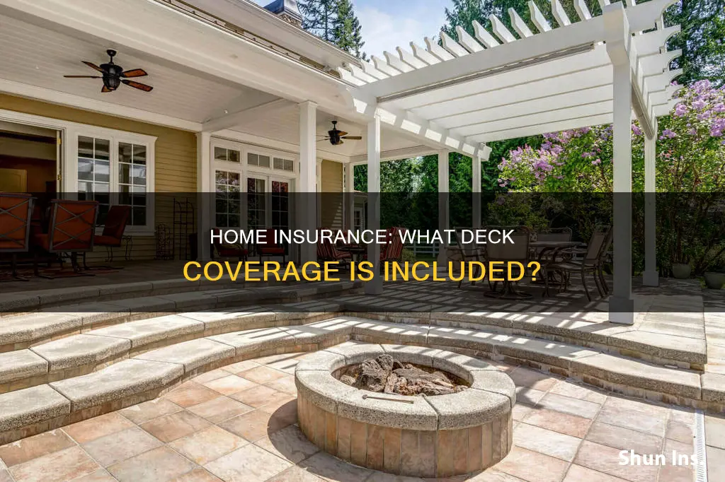 what deck coverage is there with homeowners insurance