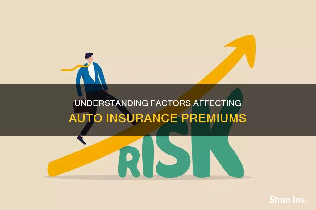 what determines auto insurance premiums