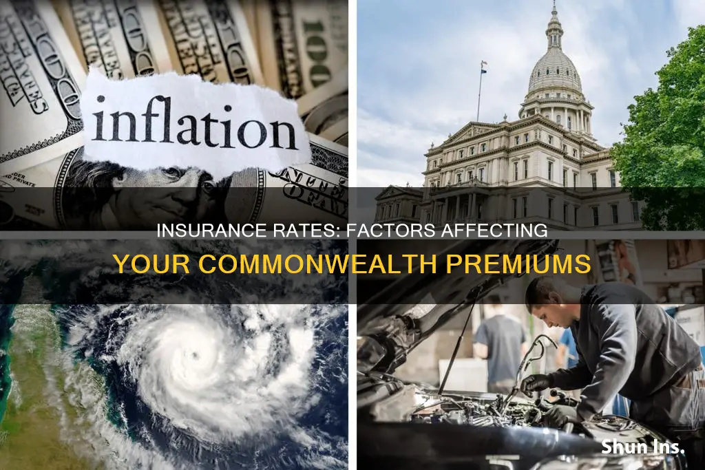 what determines your insurance rate commonwealth