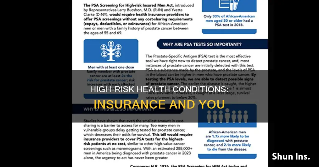 what disease are high risk for insurance