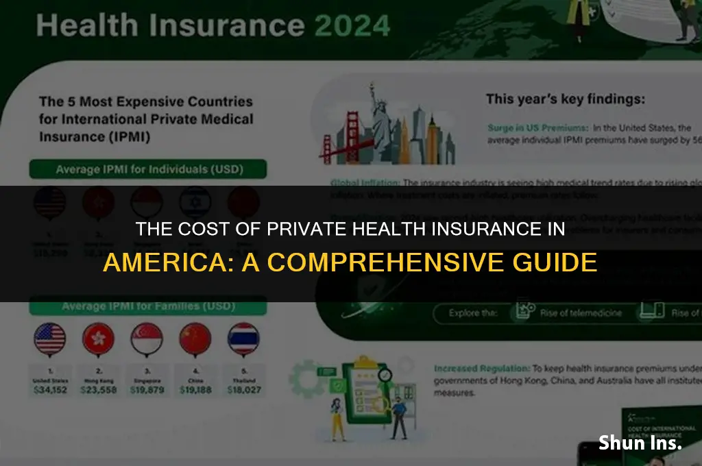 what do americans paid annually for private health insurance