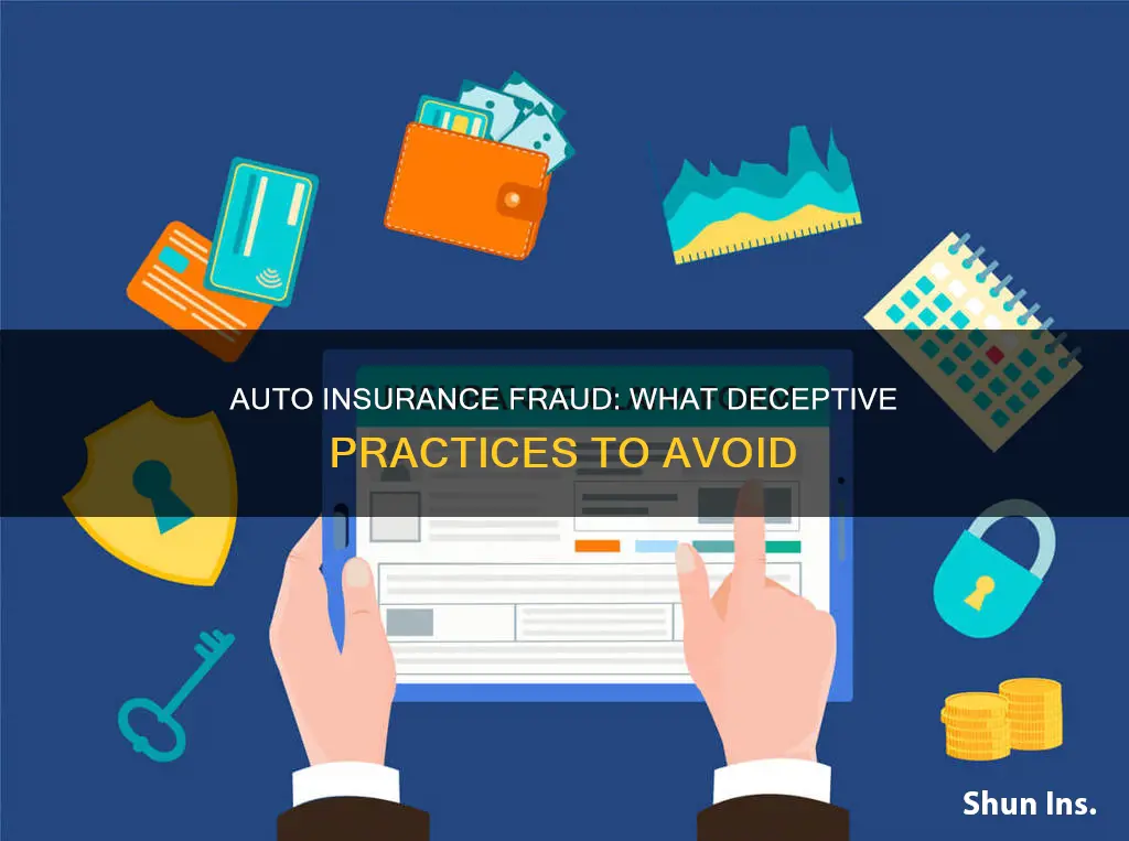 what do auto insurance companies deem as fraudlent