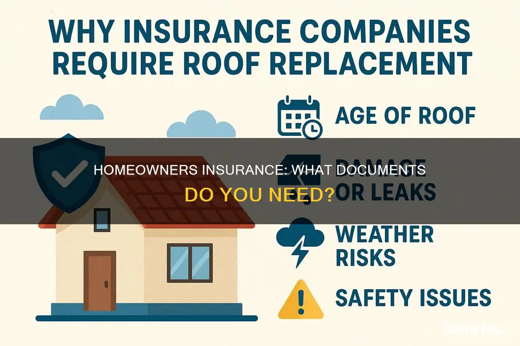 what do homeowners insurance ask for