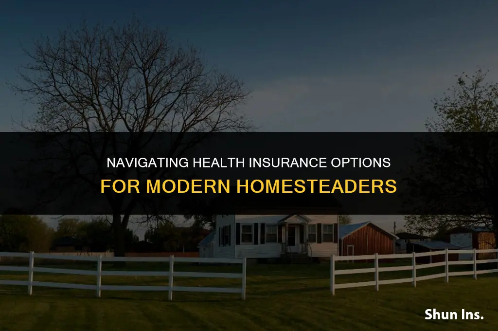 what do homesteaders do for health insurance