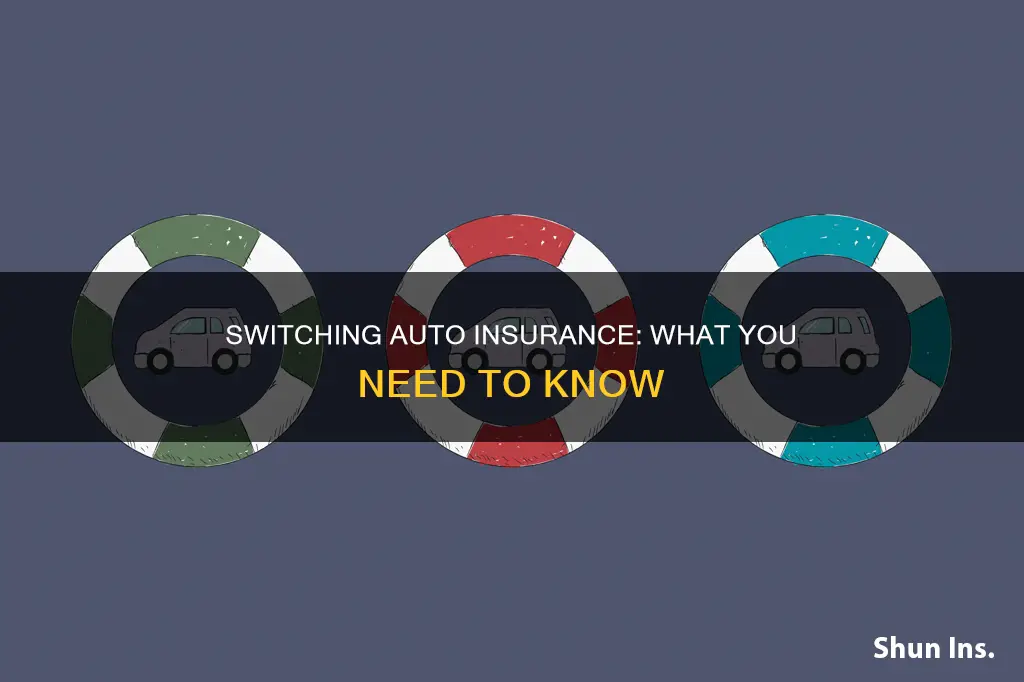 what do I do when I switch auto insurance companies