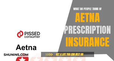 Aetna Prescription Insurance: Worth the Cost?