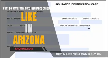 StateFarm Auto Insurance Cards: Arizona Edition