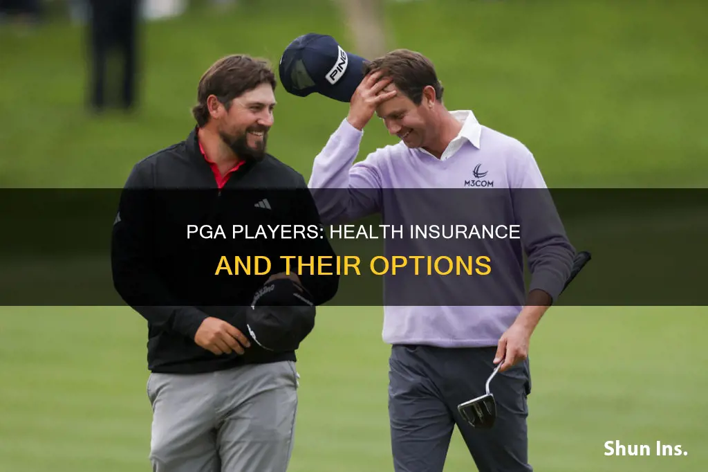 what do the pga players do for medical insurance