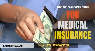 Understanding Your Medical Insurance Deductible: 500 Plan