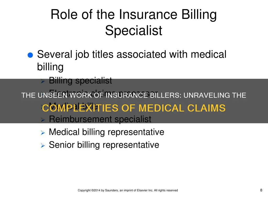 what does a insurance biller do