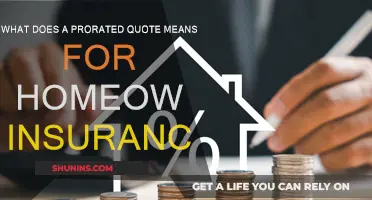 Understanding Homeowner Insurance: Prorated Quotes Explained