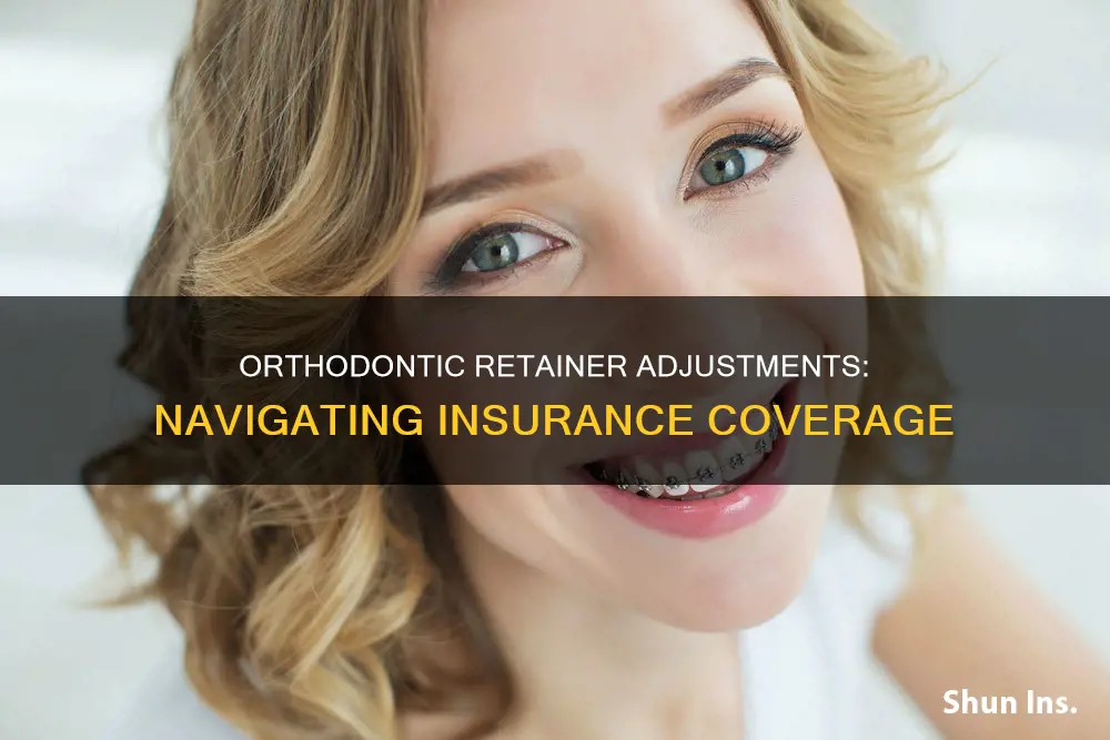 what does adjusting your retainers fall under for insurance