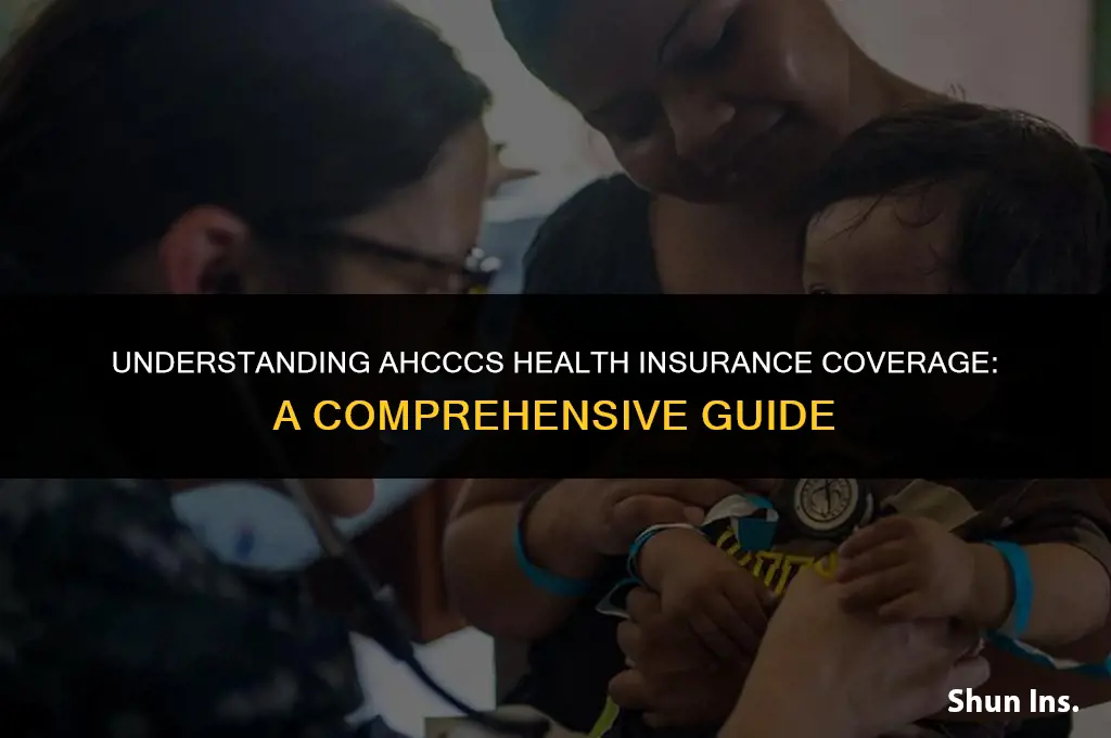 what does ahcccs health insurance cover