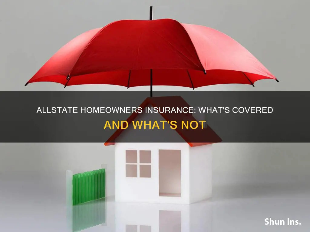 what does allstate homeowners insurance cover