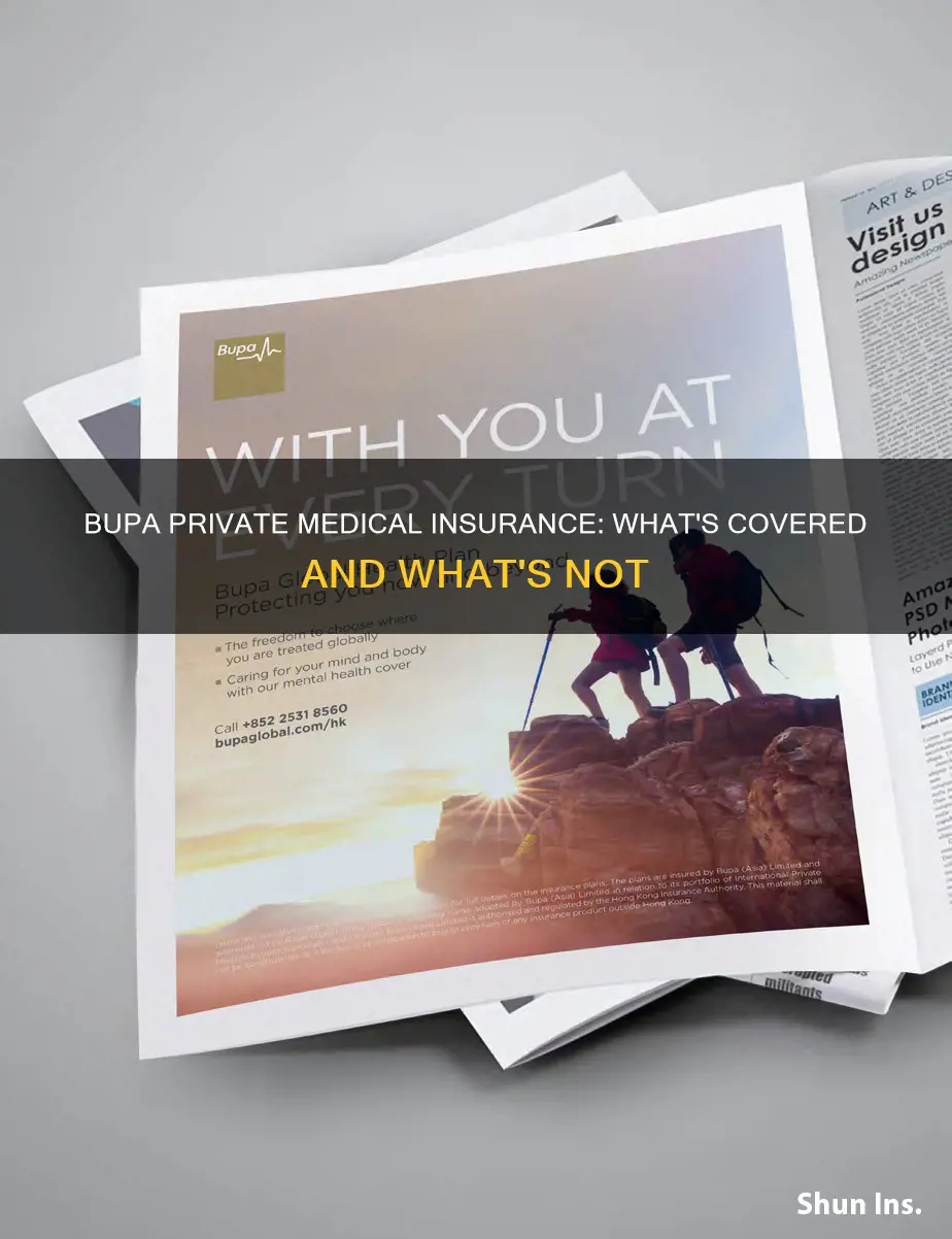 what does bupa private medical insurance cover