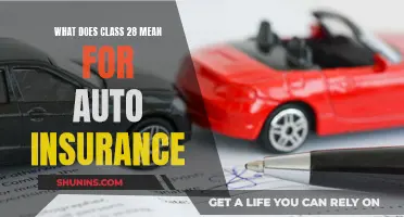 Auto Insurance Class 28: What Does it Mean?