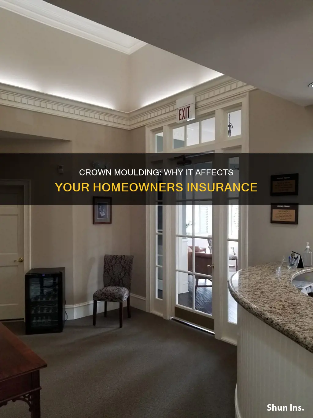 what does crown moulding matter for homeowners insurance