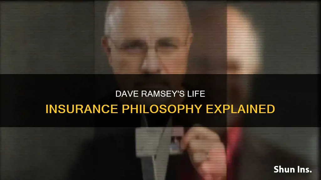 what does dave ramsey say about life insurance