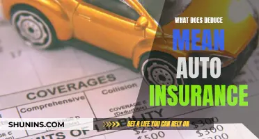 Understanding Auto Insurance: What Does Deduce Mean?