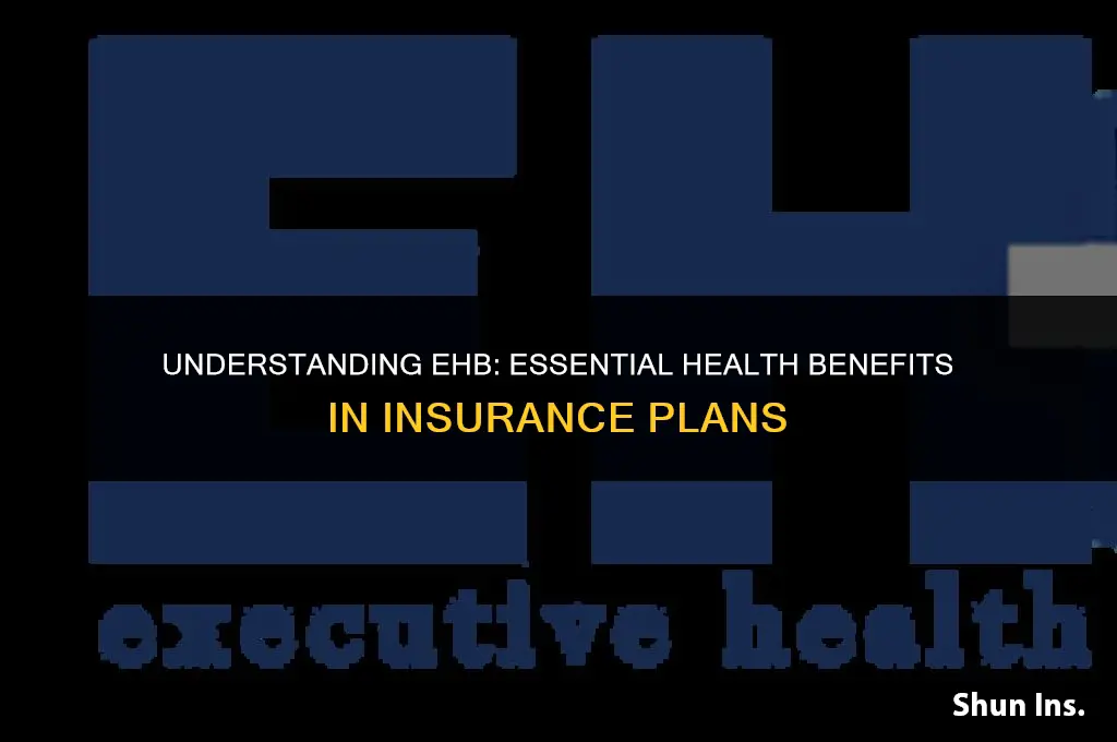 what does ehb stand for in health insurance