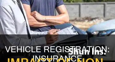 what does failure to register vehicle affect insurence