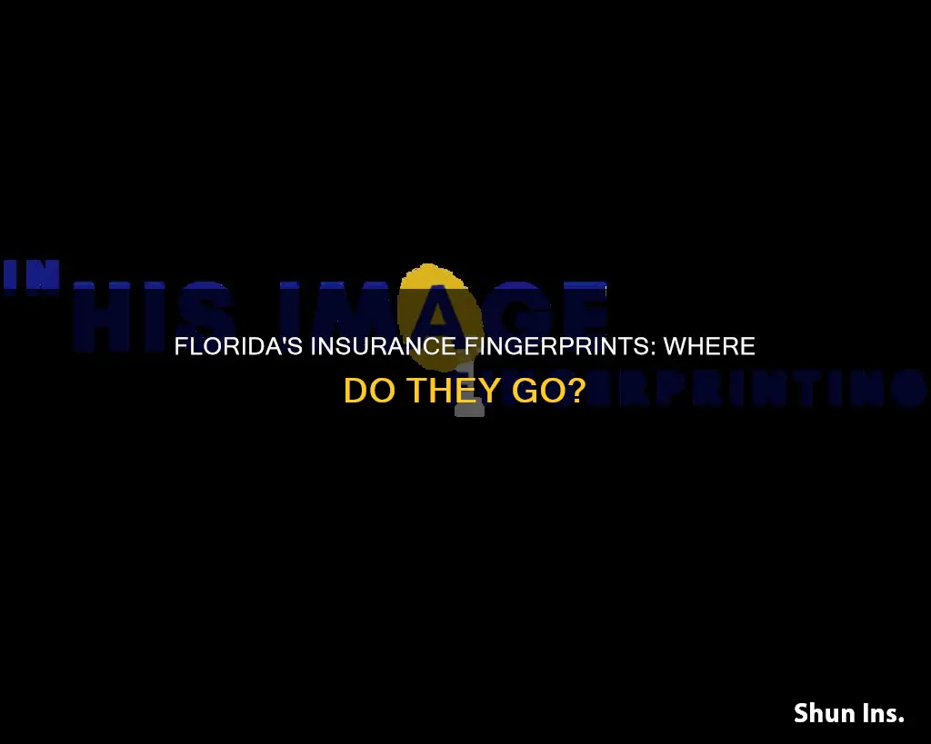 what does florida do with my insurance fingerprints