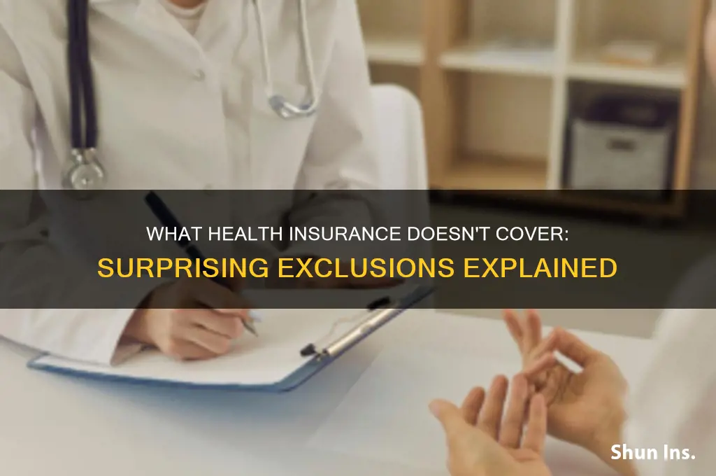 what does health insurance not cover