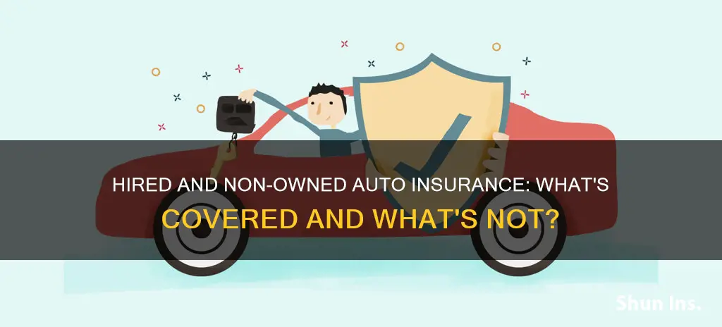 what does hired and non owned auto insurance cover