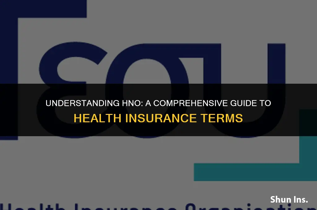 what does hno stand for in health insurance