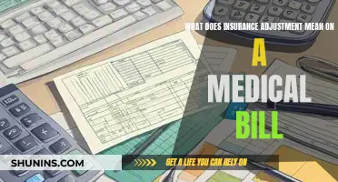 Understanding Insurance Adjustments on Medical Bills
