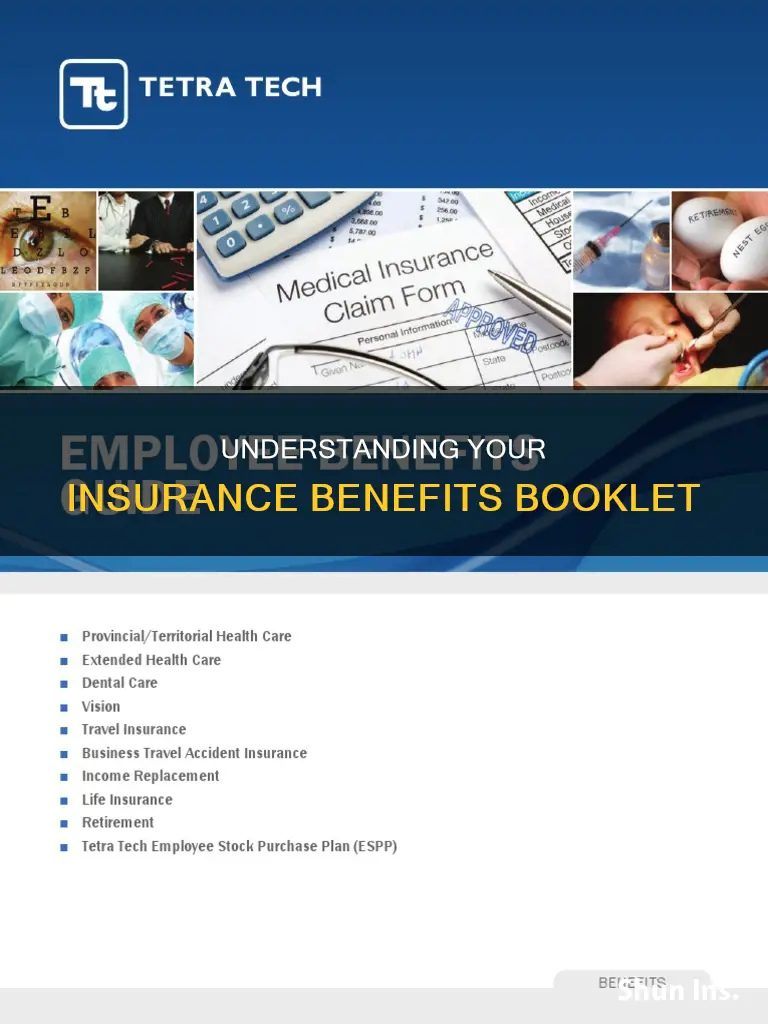 what does insurance call the booklet of benefits
