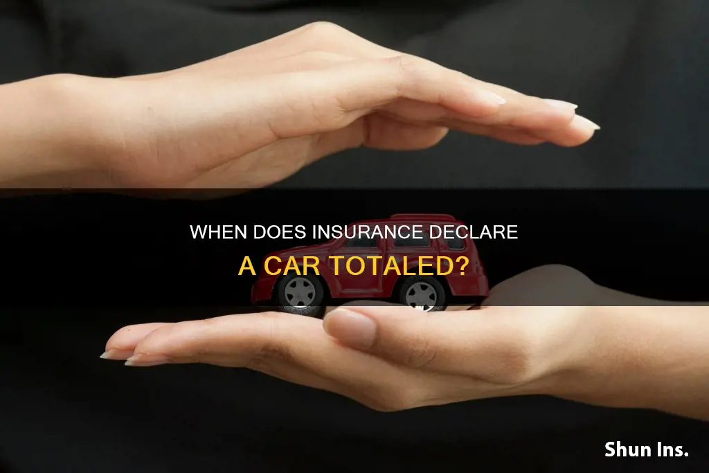 what does insurance consider totaled