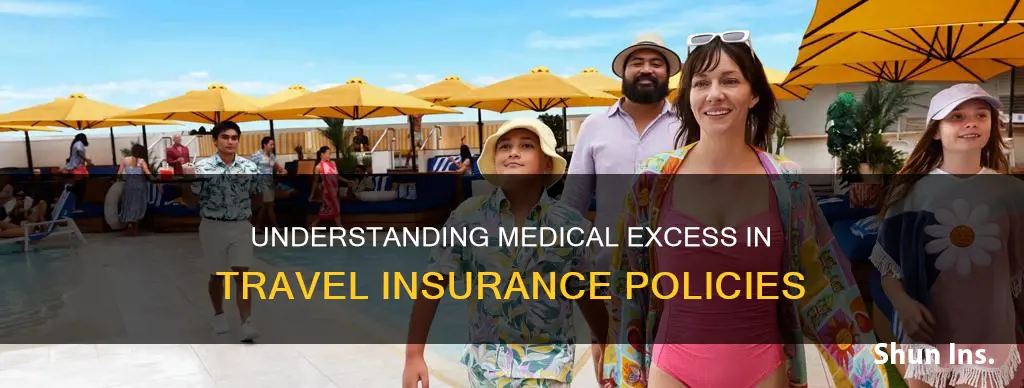 what does medical excess mean on travel insurance