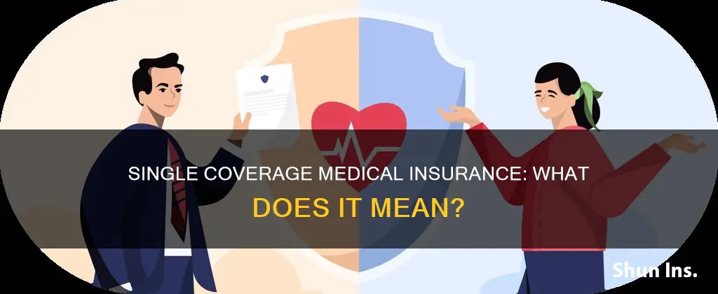 what does medical single insurance single coverage mean