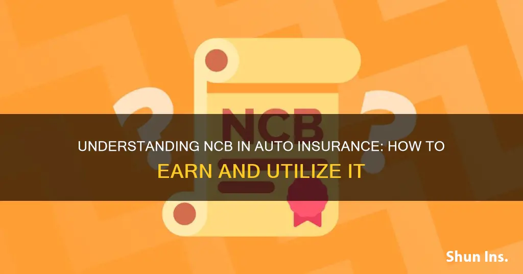 what does ncb in auto insurance stand for