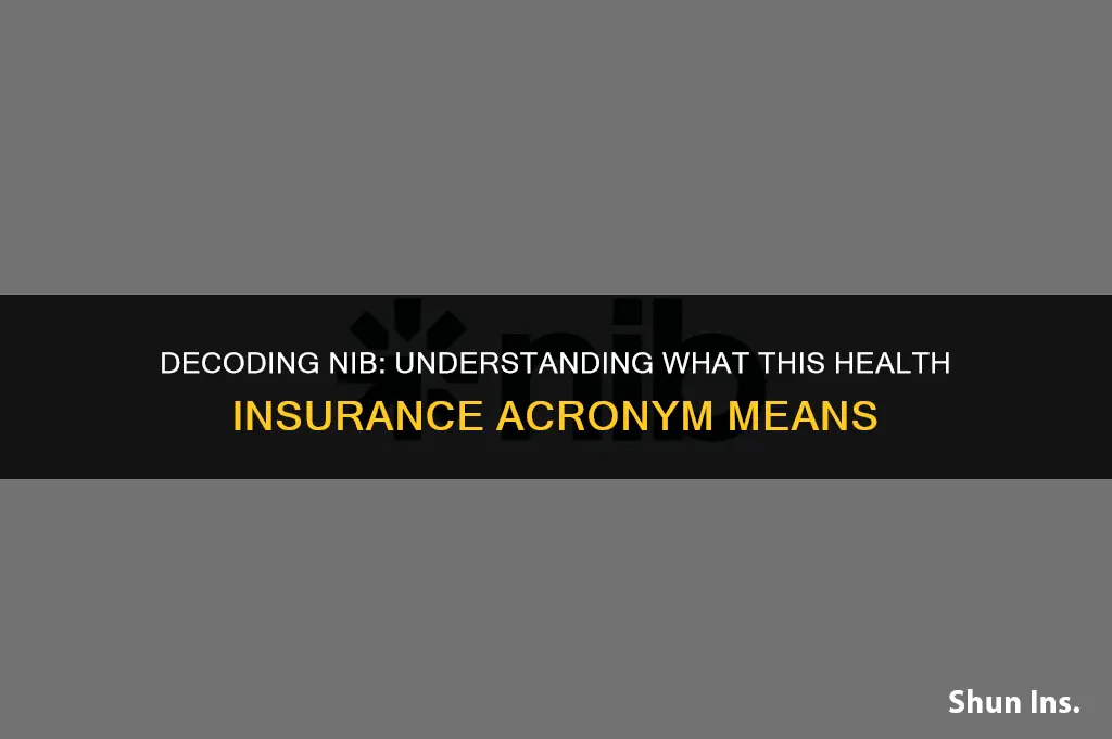 what does nib health insurance stand for