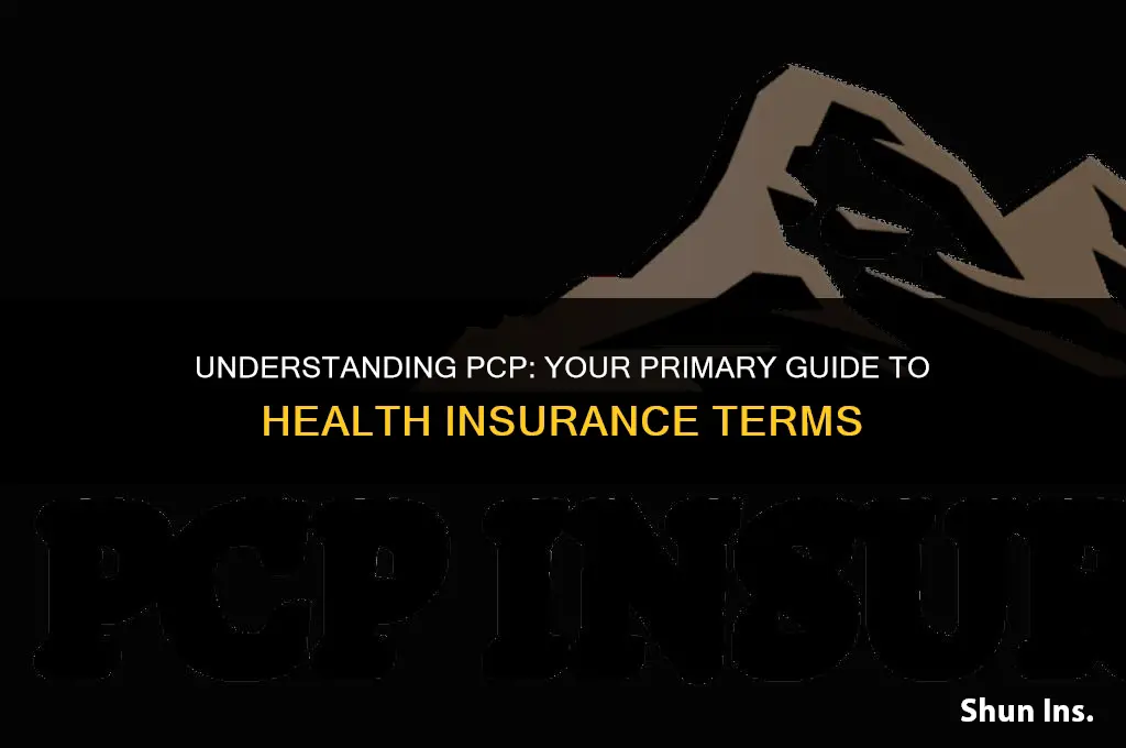 what does pcp stand for in health insurance
