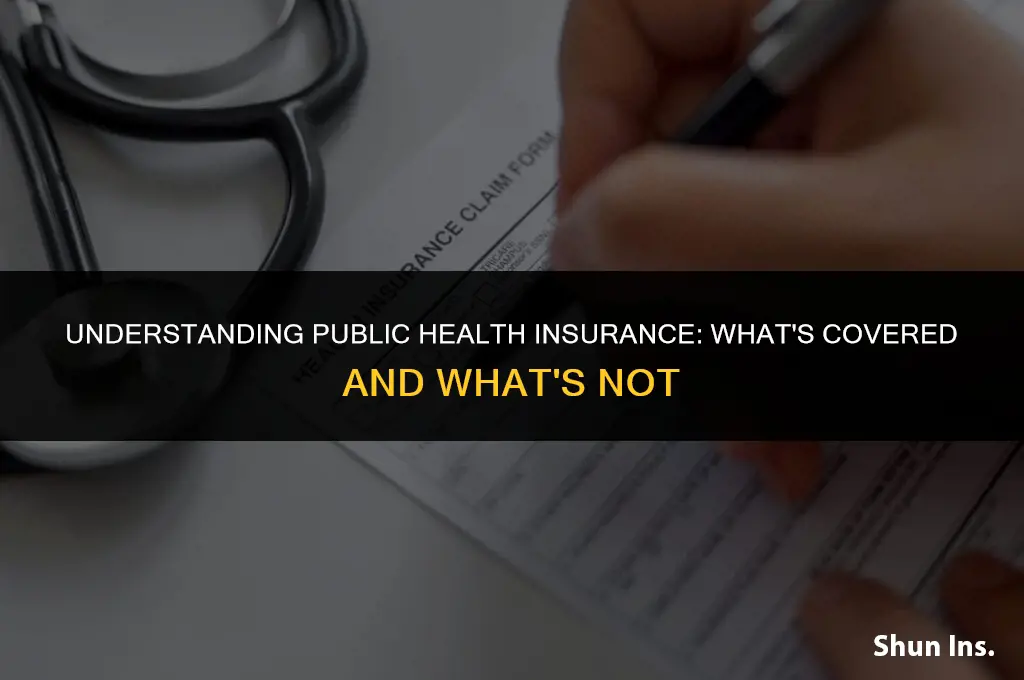 what does public health insurance cover