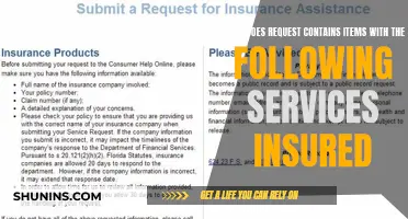 Understanding Request Components: Services Insured Explained