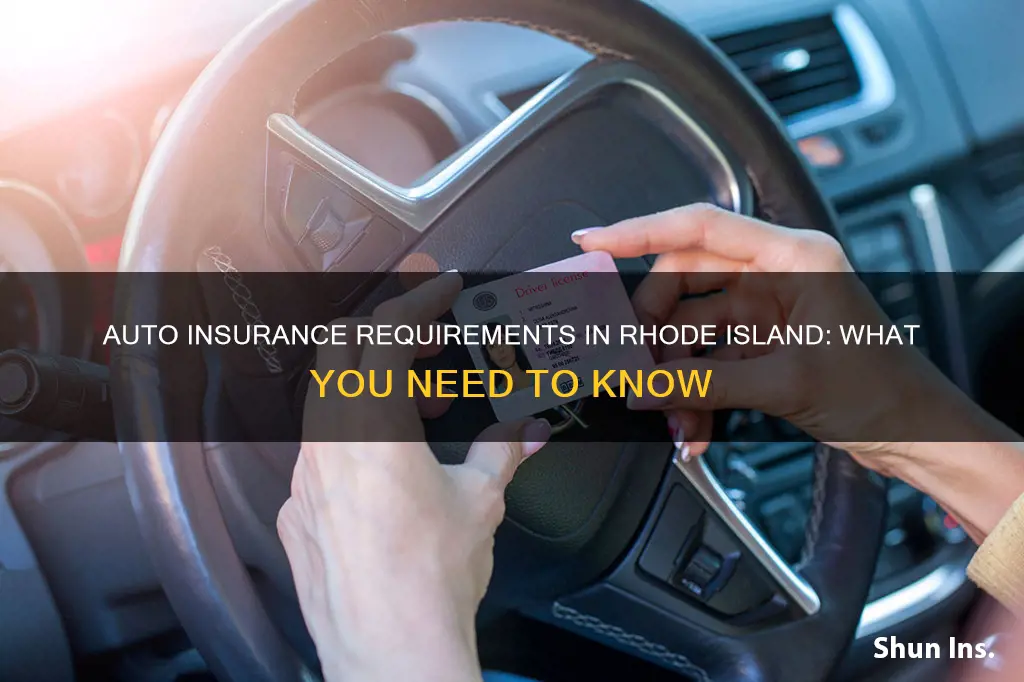 what does ri require for auto insurance