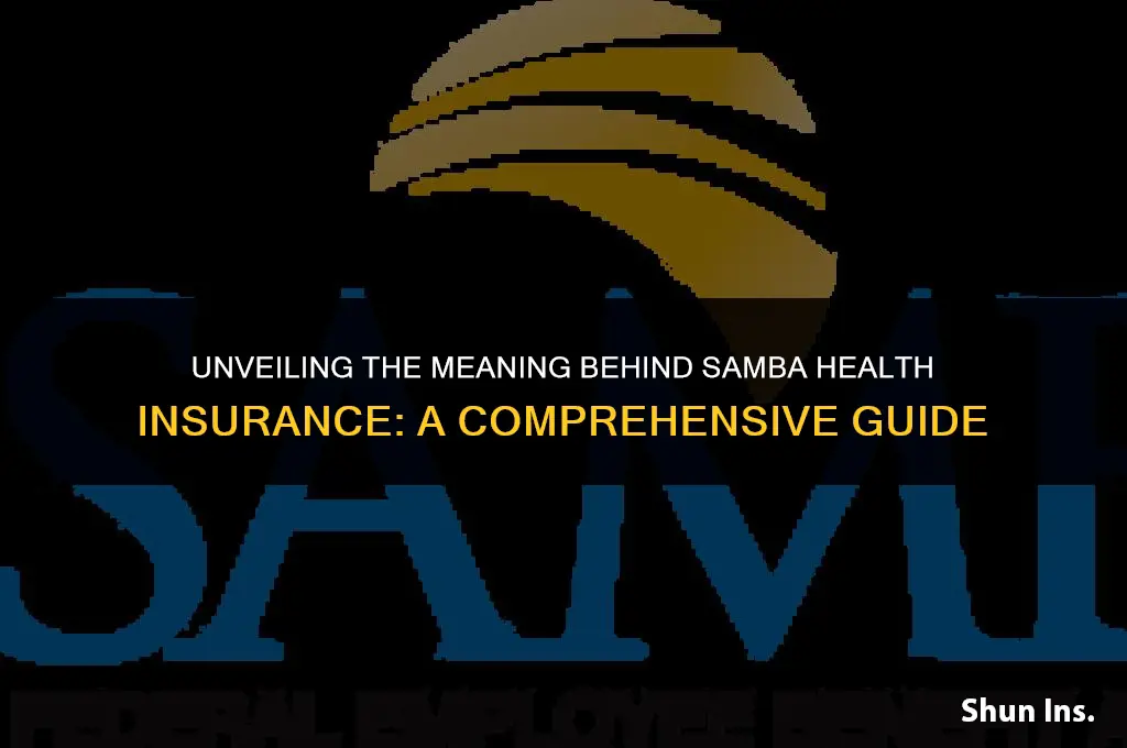 what does samba health insurance stand for
