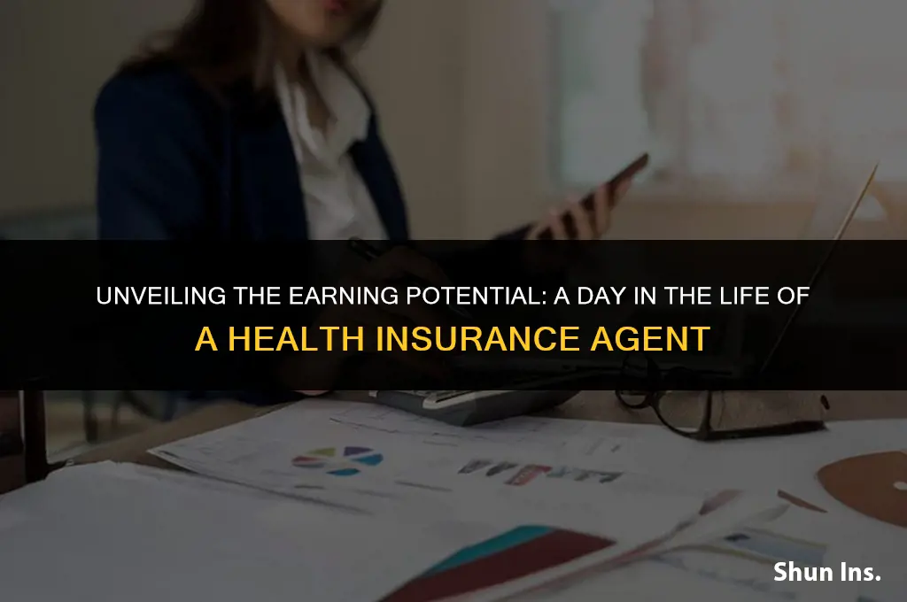 what does the average health insurance agent make