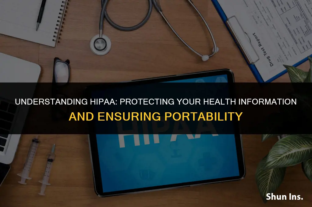 what does the health insurance portability and accountability act do