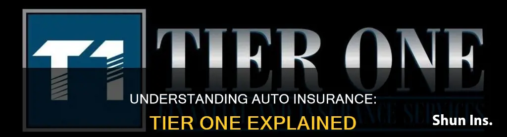 what does tier one mean to auto insurance